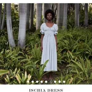 Doen Ischia dress in seaglass